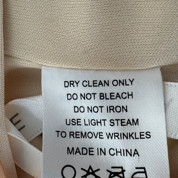 Azazie Dress Womens 6 Beige Bridesmaid Wedding C Cup Maxi Formal Elegant Neutral - Picture 15 of 16